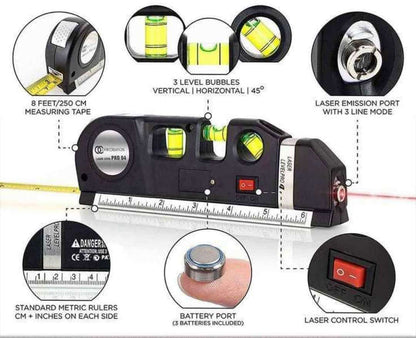 Herramienta Multiusos Nivel Laser 4 en 1 Últimas Unidades