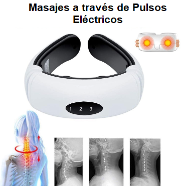 Masajeador de Cuello y Hombros + Pilas POCAS UNIDADES!!